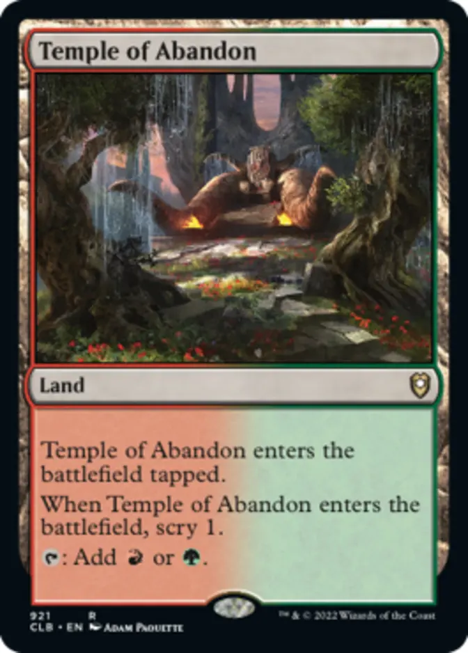 Temple of Abandon [CLB]