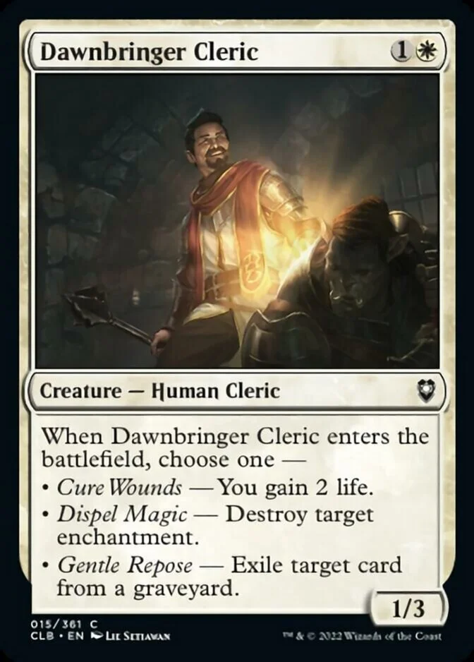 Dawnbringer Cleric [CLB] (F)