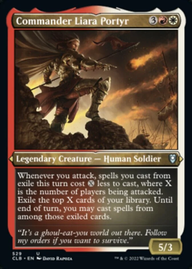 Commander Liara Portyr <foil-etched> [CLB] (FE)