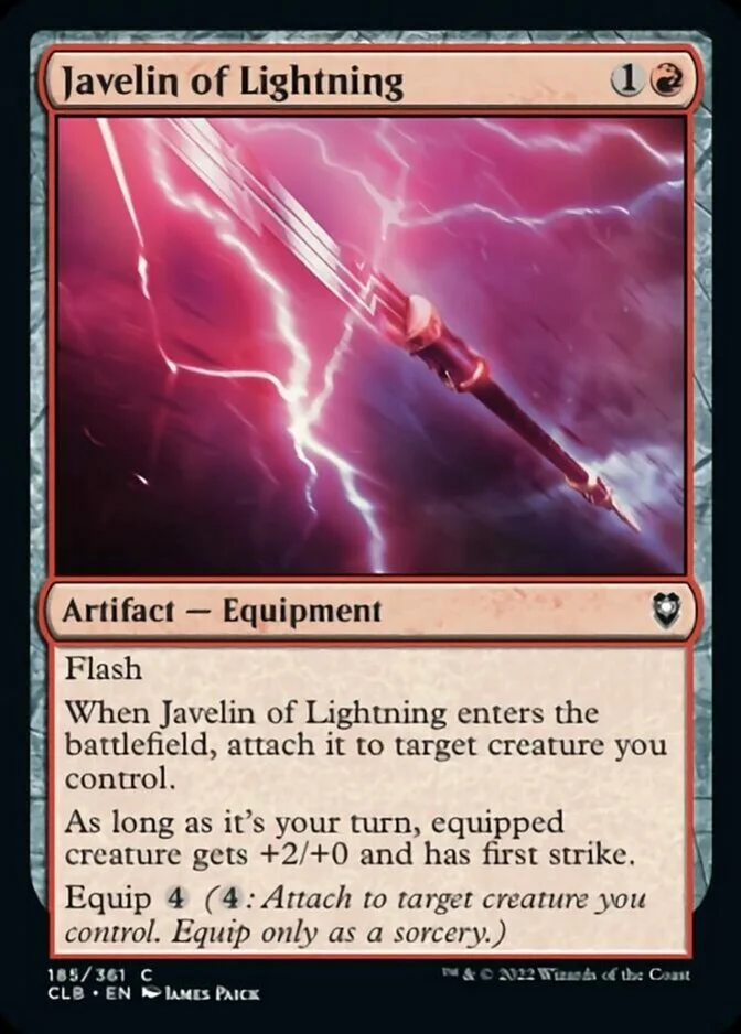 Javelin of Lightning [CLB] (F)