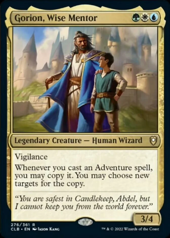 Gorion, Wise Mentor [CLB] (F)