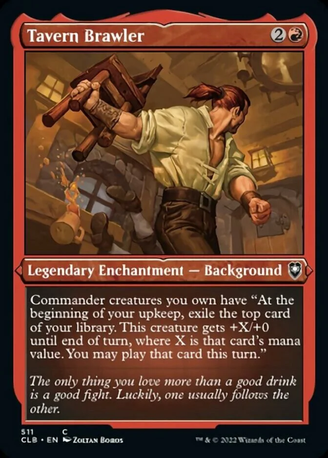 Tavern Brawler <foil-etched> [CLB] (FE)