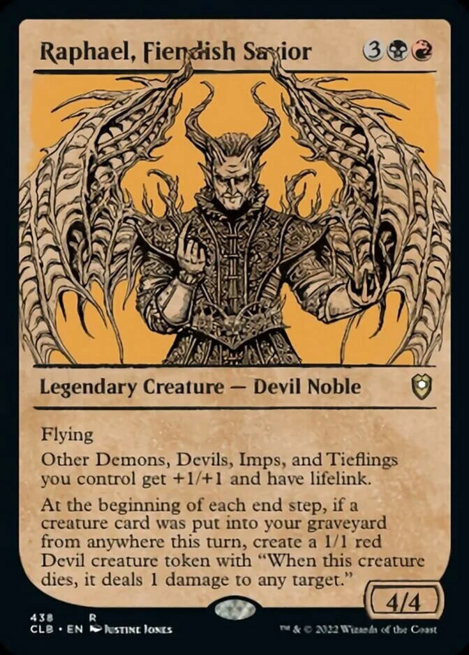 Raphael, Fiendish Savior <showcase> [CLB] (F)
