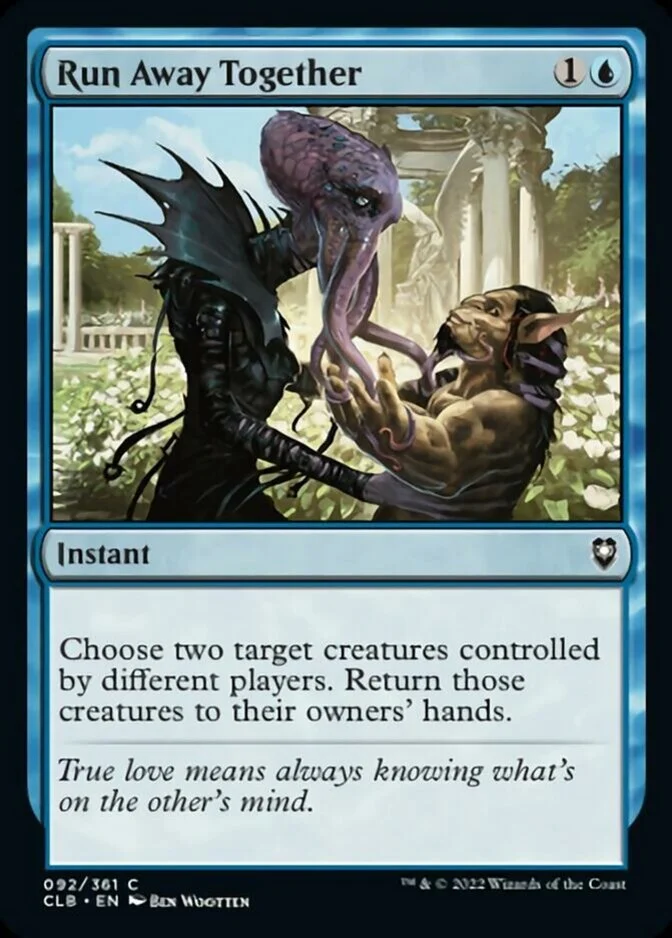 Run Away Together [CLB] (F)