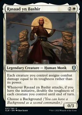 Rasaad yn Bashir, Commander Legends: Battle for Baldur's Gate (CLB)