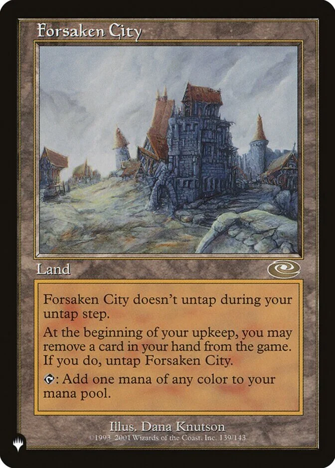 Forsaken City [PLIST]