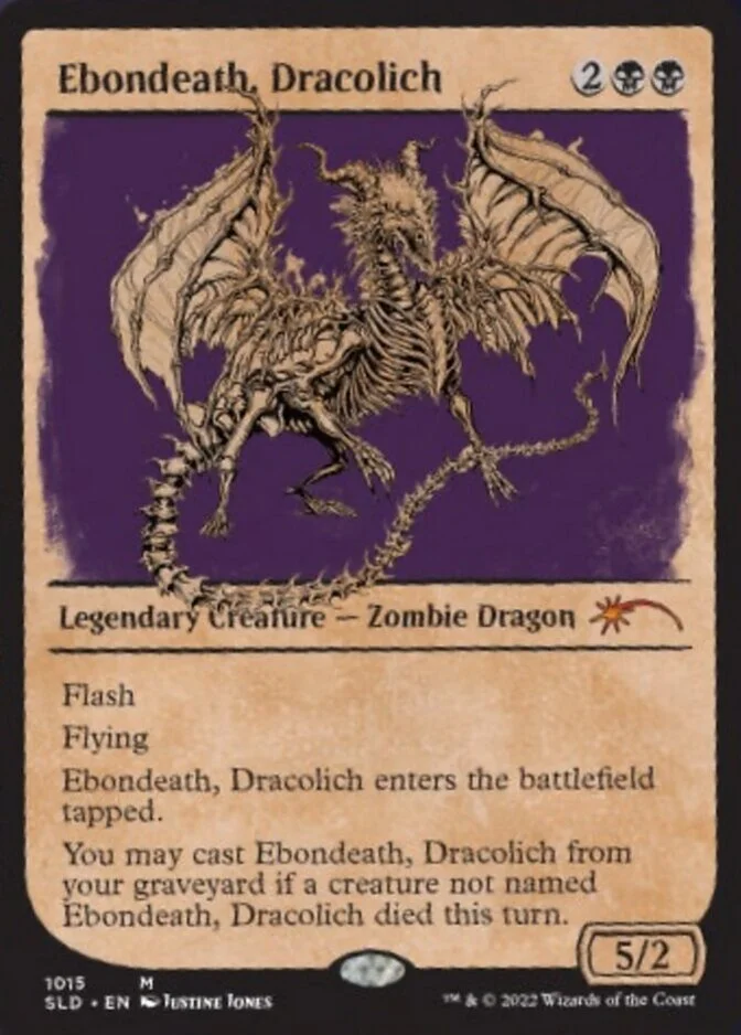 Ebondeath, Dracolich <Here Be Dragons> [SLD]