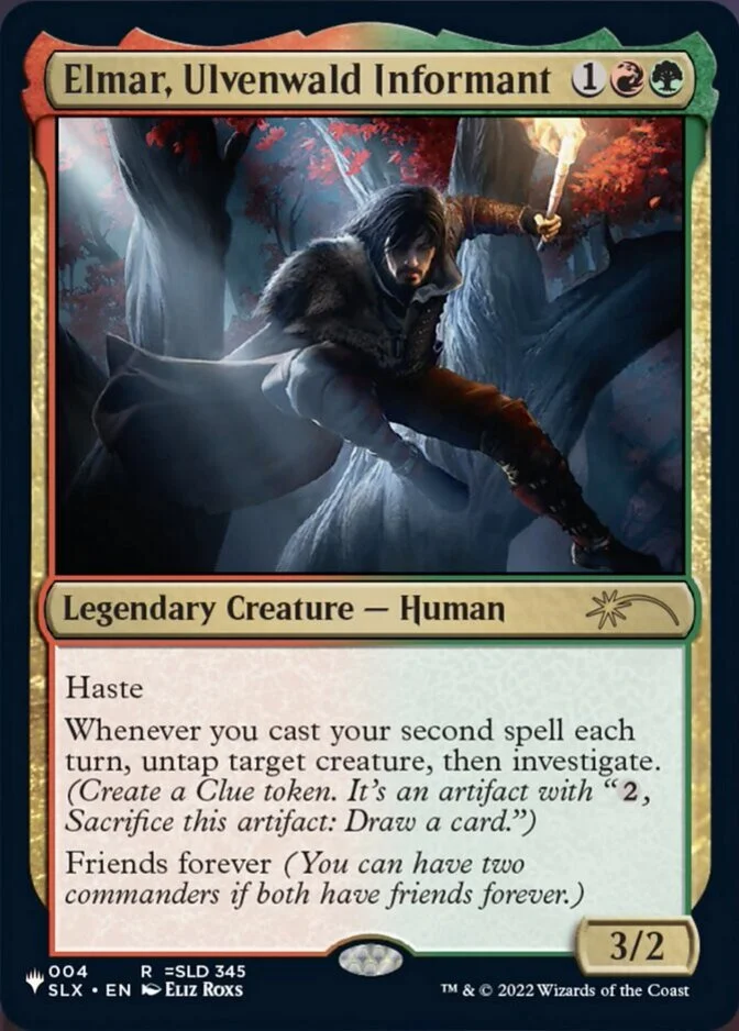 Elmar, Ulvenwald Informant [PLIST]