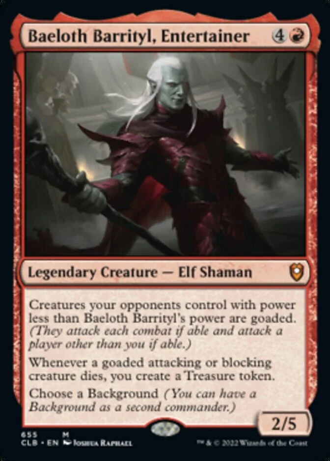 Baeloth Barrityl, Entertainer [CLB] (F)