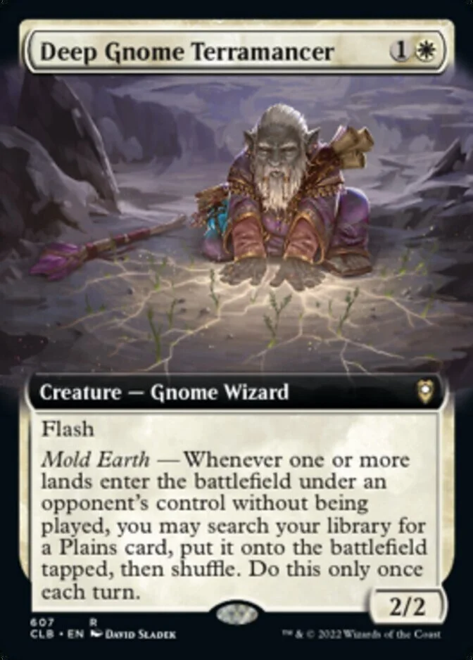 Deep Gnome Terramancer <extended> [CLB]