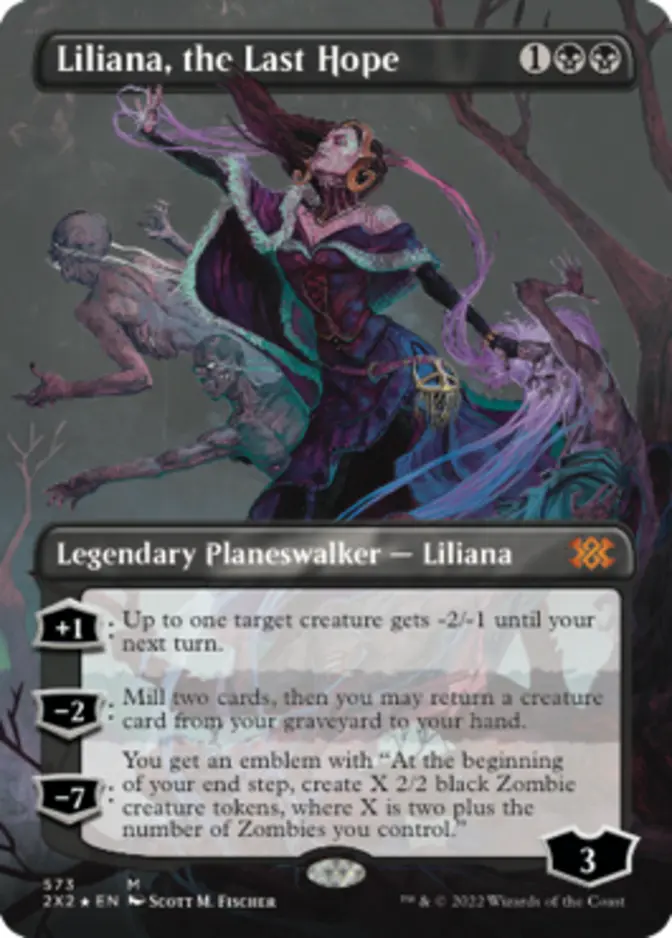 Liliana, the Last Hope <textured foil> [2X2] (F)