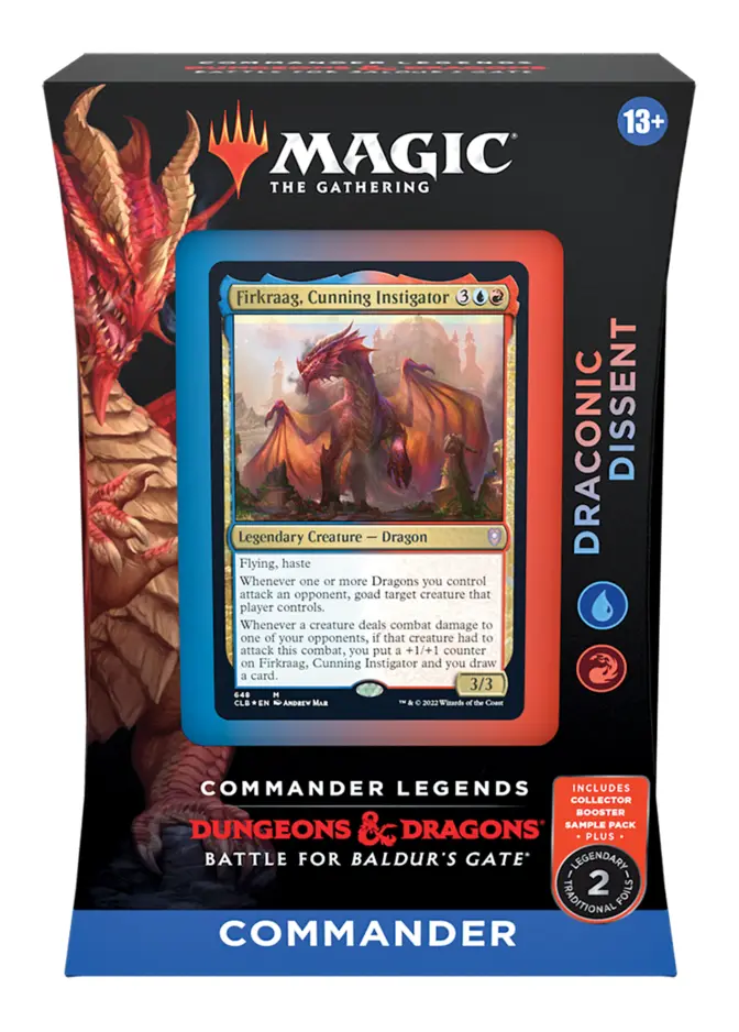 Commander Legends: Battle for Baldur's Gate Commander Decks: Draconic Dissent <sealed> [CLB]