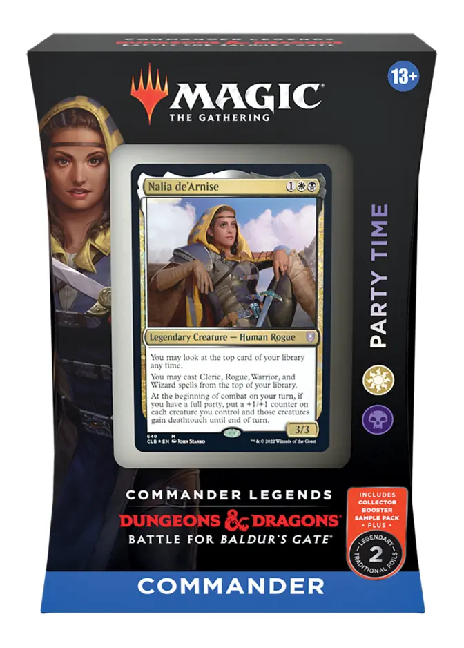 Commander Legends: Battle for Baldur's Gate Commander Decks: Party Time <sealed> [CLB]