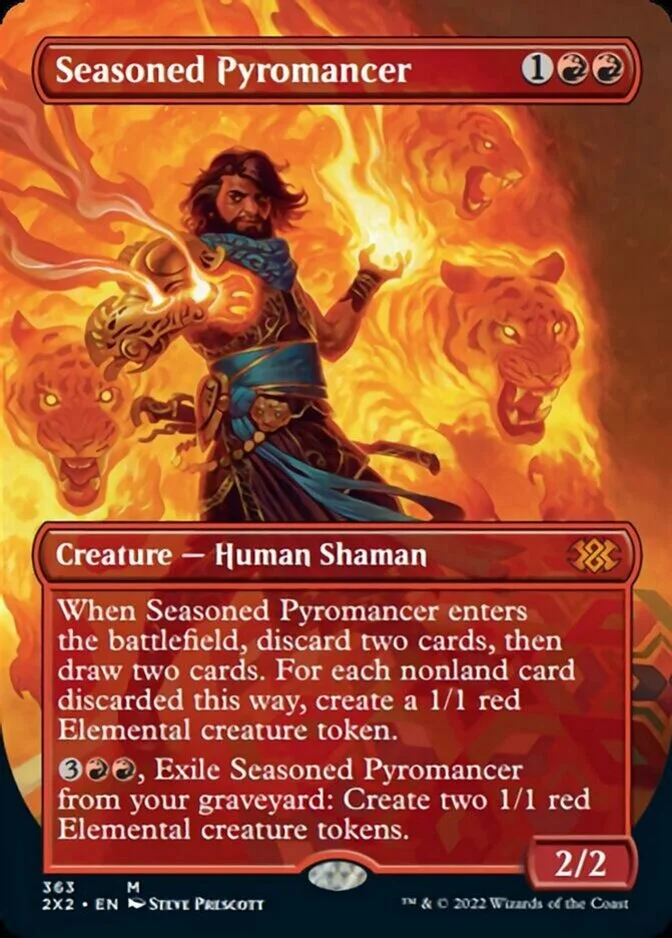 Seasoned Pyromancer <borderless> [2X2]