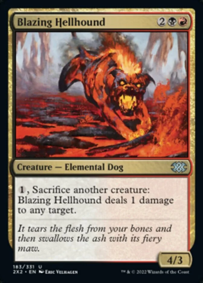 Blazing Hellhound [2X2]