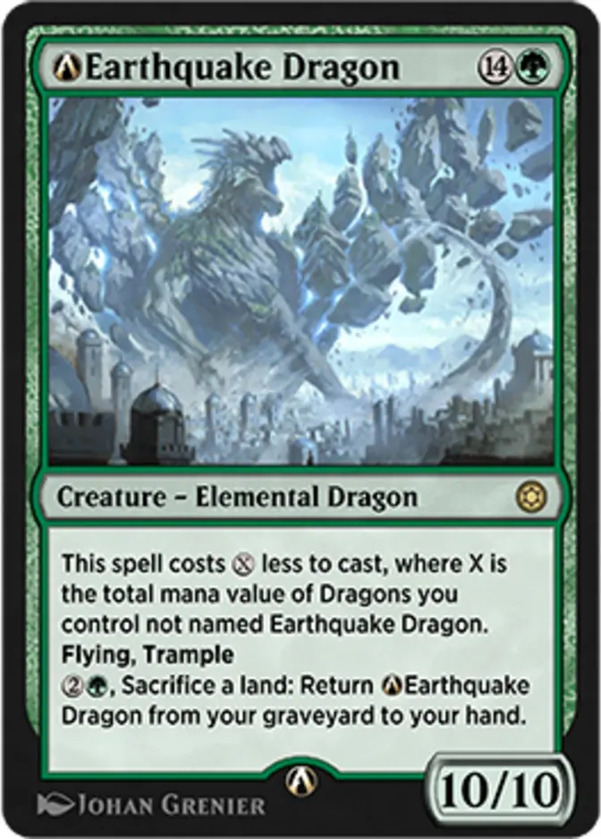 Earthquake Dragon <magic arena rebalanced> [HBG]