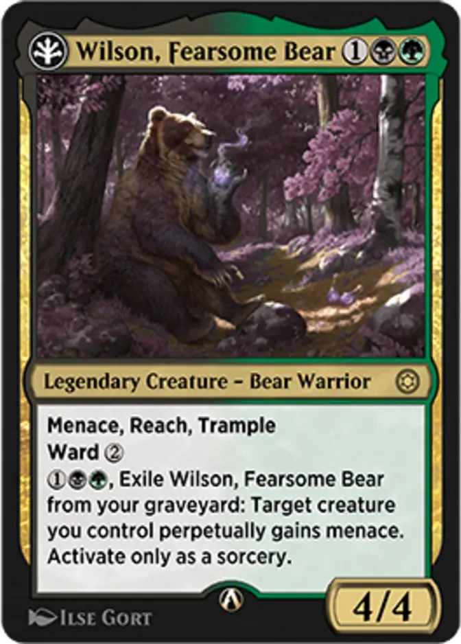 Wilson, Fearsome Bear [HBG]