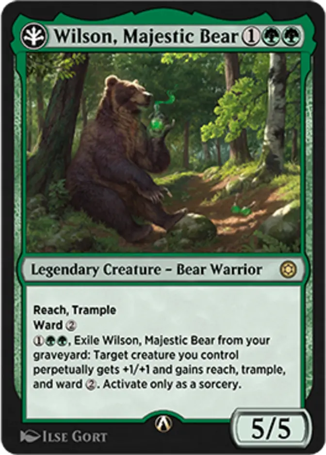 Wilson, Majestic Bear [HBG]