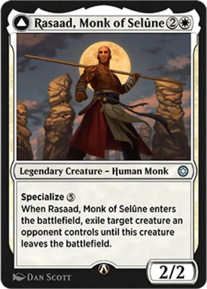 Rasaad, Monk of Selune [HBG]