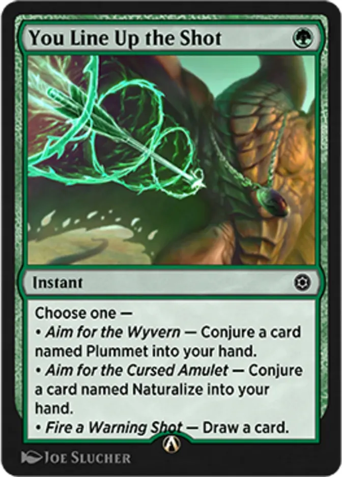 You Line Up the Shot [HBG]