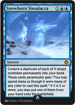 Snowborn Simulacra