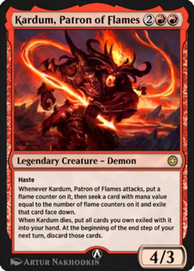 Kardum, Patron of Flames [HBG]