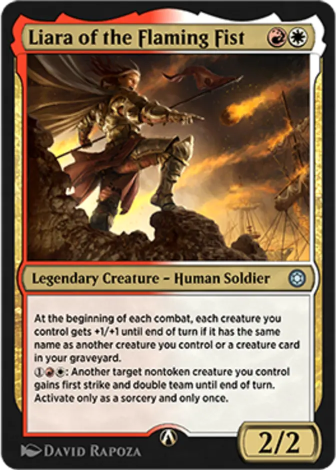 Liara of the Flaming Fist [HBG]