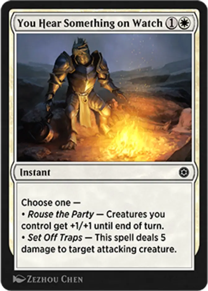 You Hear Something on Watch [HBG]