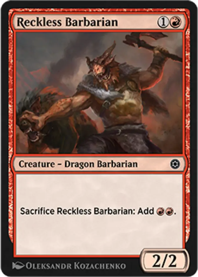 Reckless Barbarian [HBG]