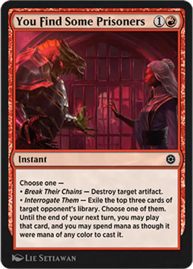 You Find Some Prisoners [HBG]