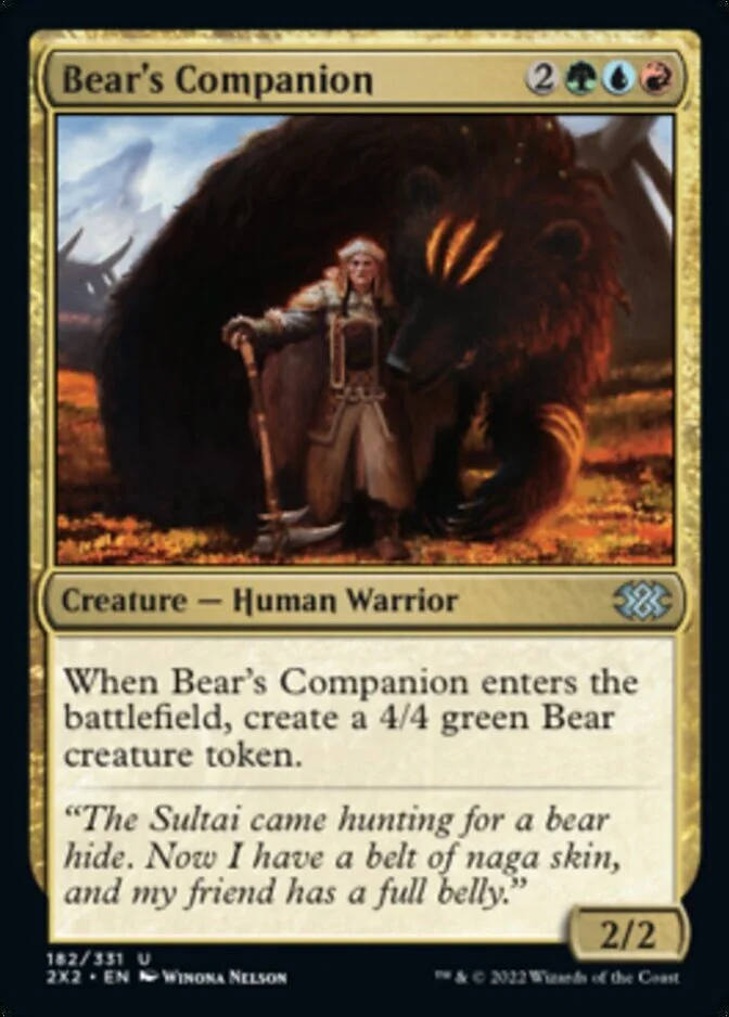 Bear's Companion [2X2] (F)
