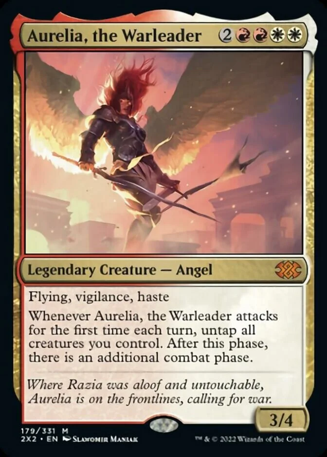 Aurelia, the Warleader [2X2] (F)