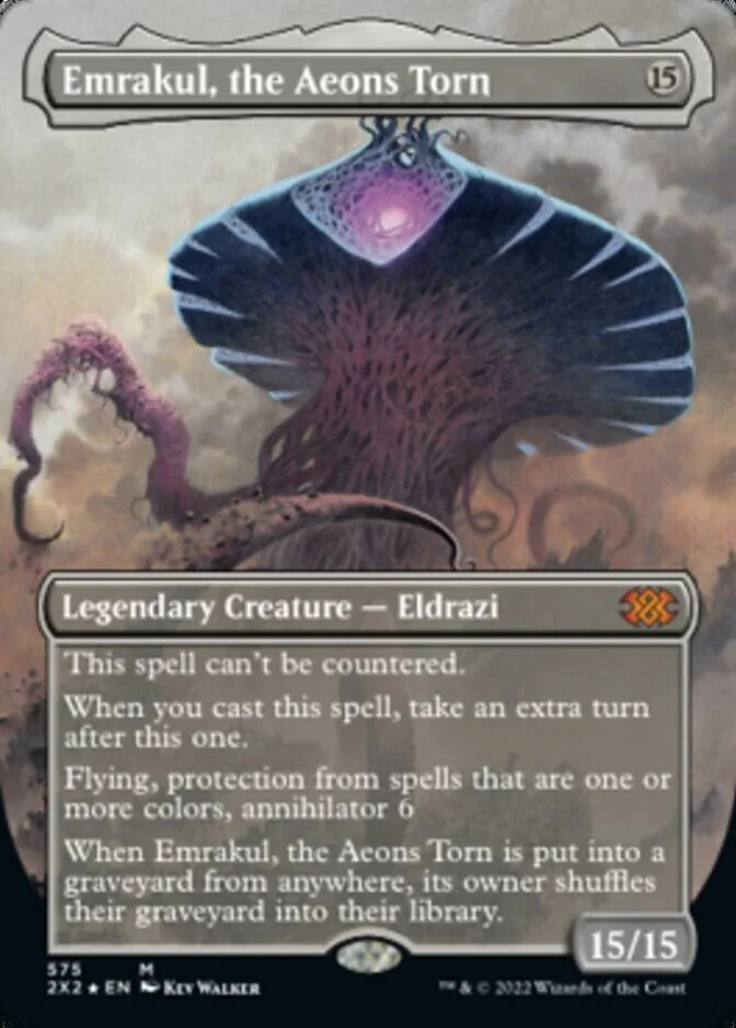 Emrakul, the Aeons Torn <textured> [2X2] (F)