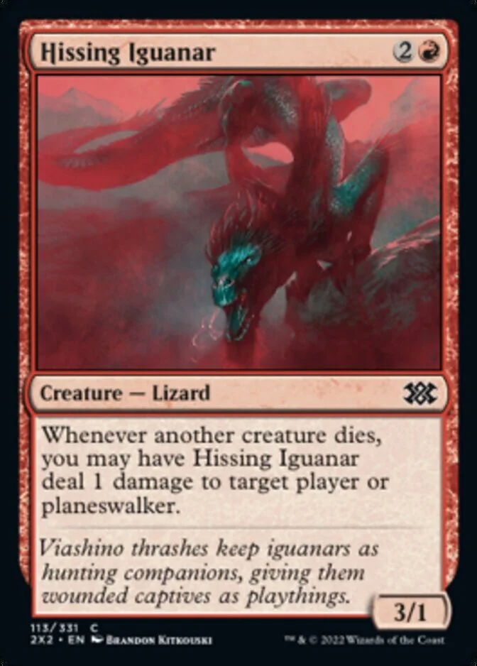 Hissing Iguanar [2X2] (F)