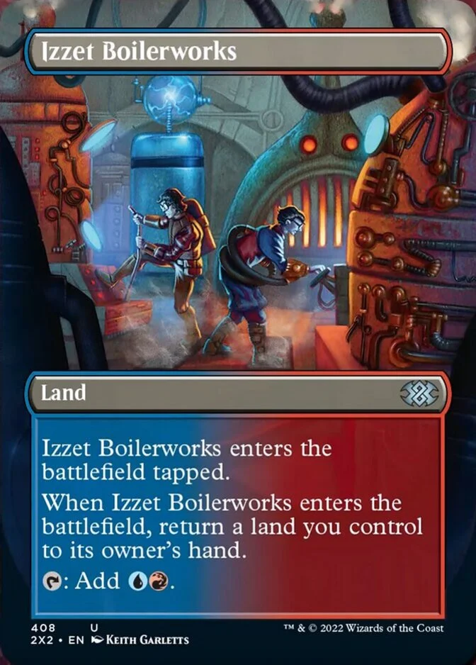 Izzet Boilerworks <borderless> [2X2] (F)