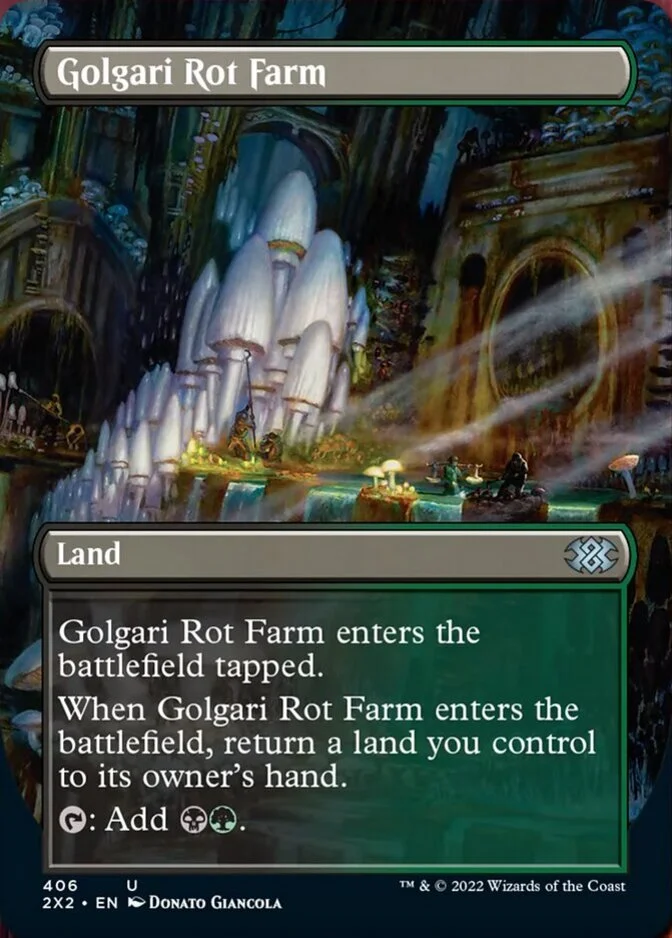 Golgari Rot Farm <borderless> [2X2] (F)