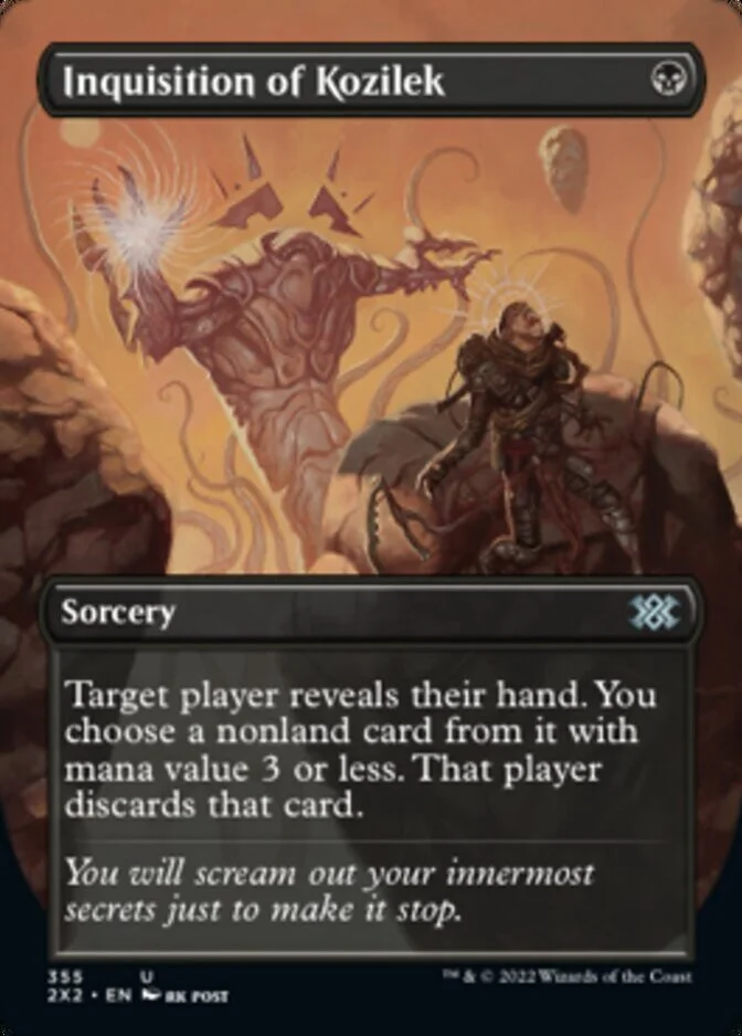 Inquisition of Kozilek <borderless> [2X2] (F)