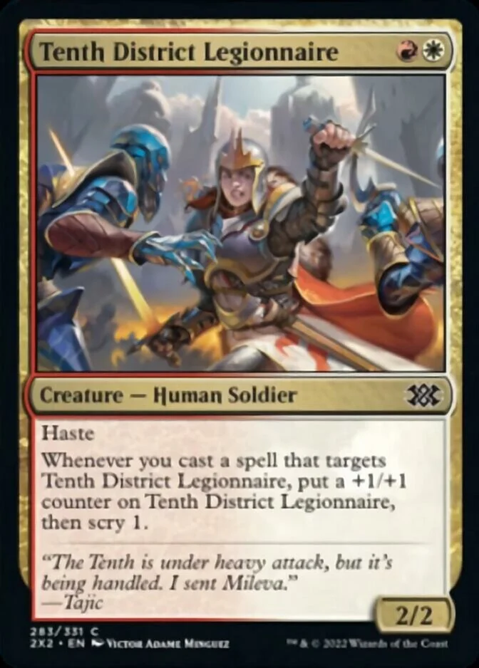 Tenth District Legionnaire [2X2] (F)