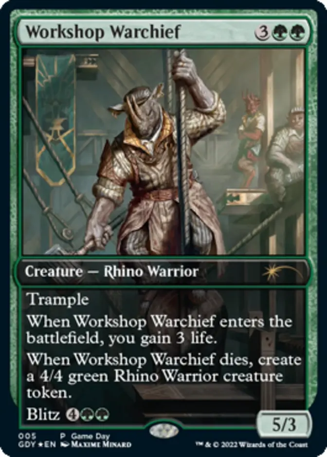 Workshop Warchief [PRM-GDP]