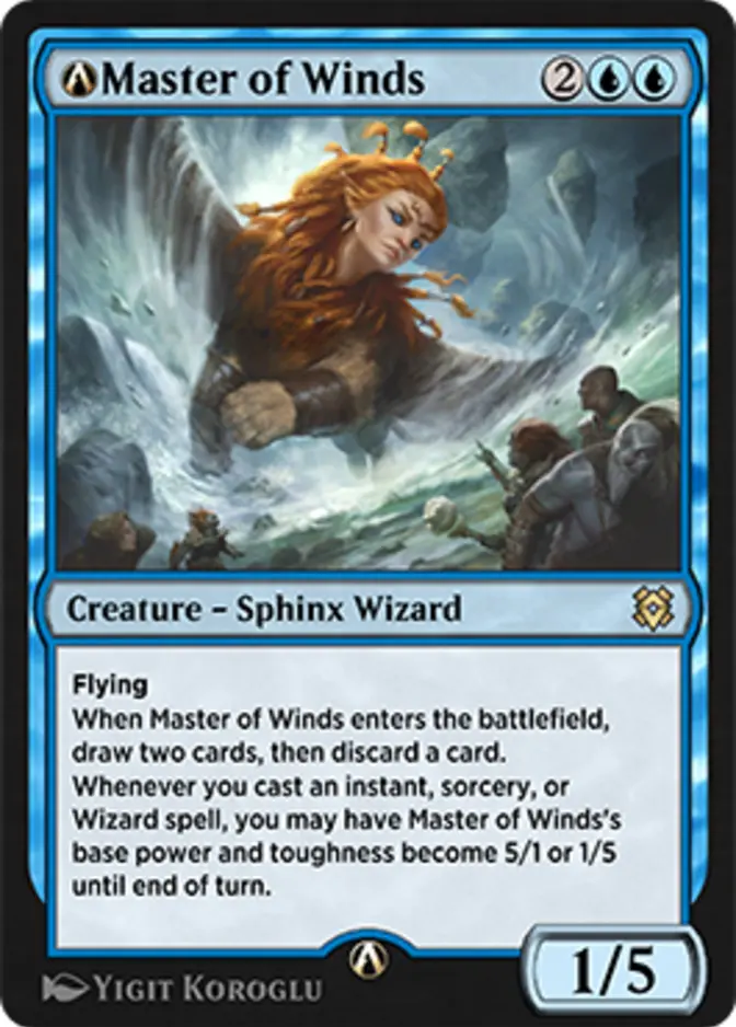 Master of Winds <magic arena rebalanced> [ZNR]