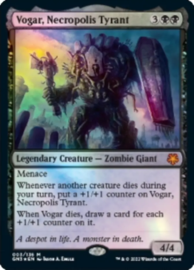 Vogar, Necropolis Tyrant [GN3] (F)