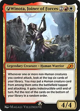 Winota, Joiner of Forces