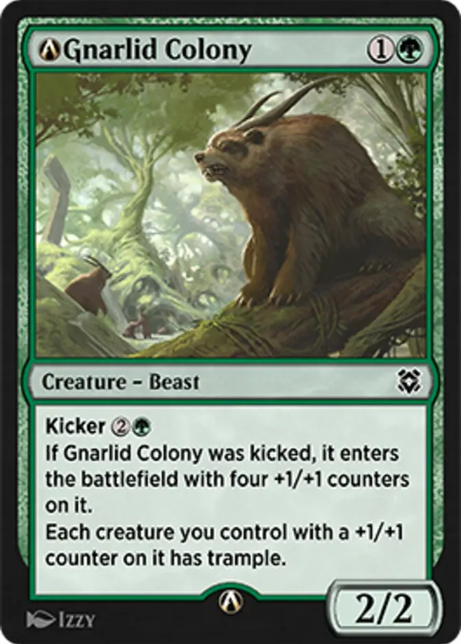 Gnarlid Colony <magic arena rebalanced> [ZNR]