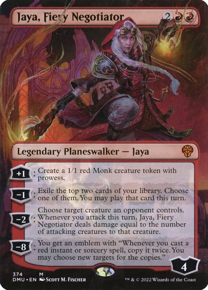 Jaya, Fiery Negotiator <borderless> [DMU]