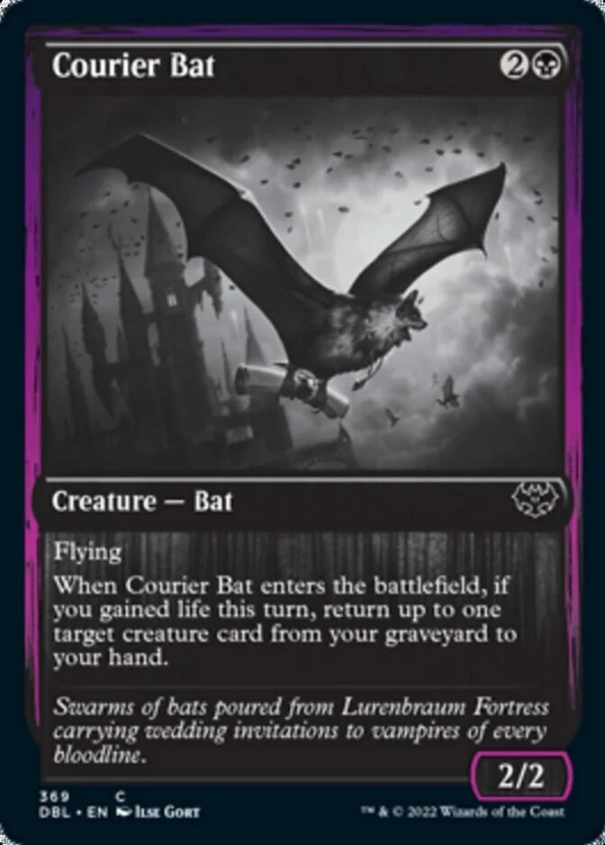 Courier Bat [DBL] (F)