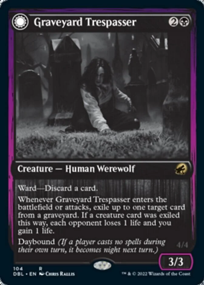 Graveyard Trespasser [DBL] (F)
