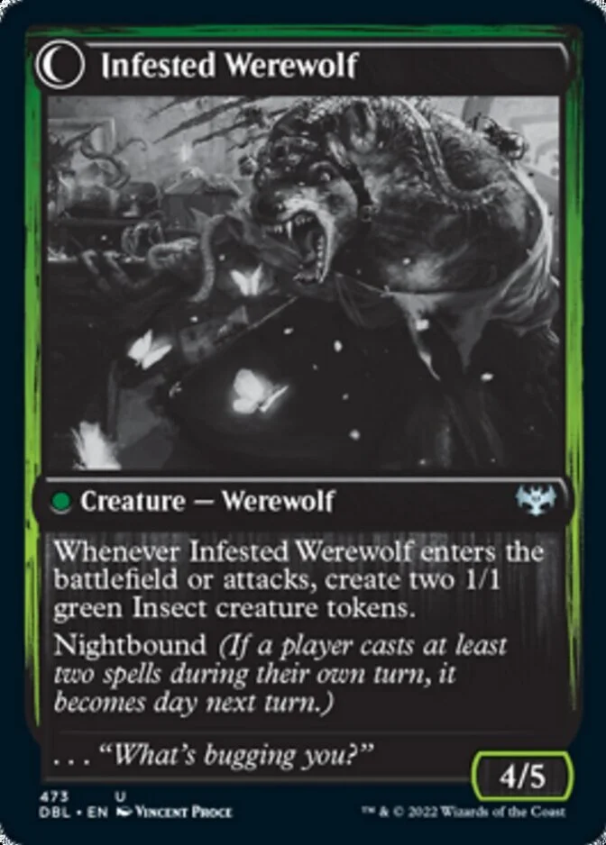 Infested Werewolf [DBL] (F)