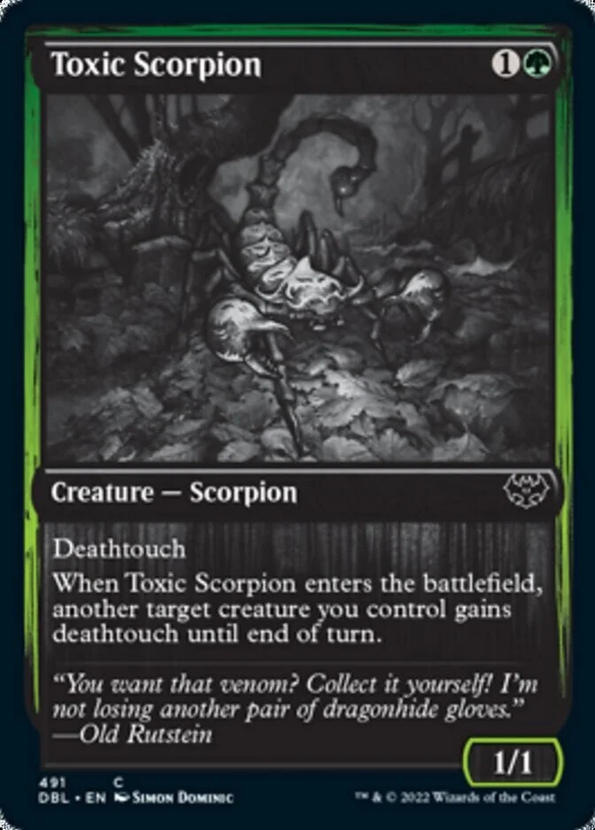 Toxic Scorpion [DBL] (F)