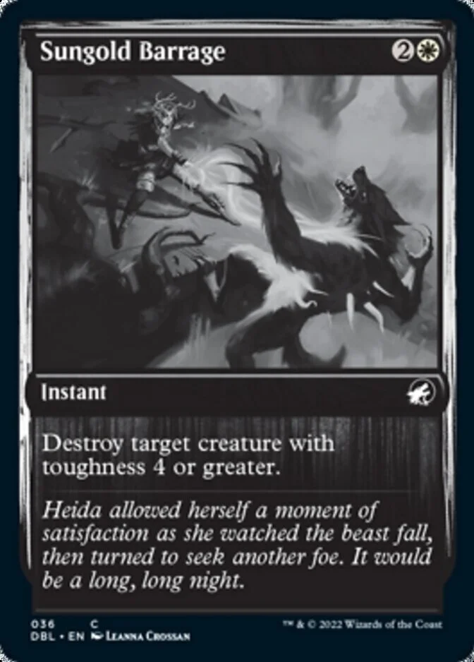 Sungold Barrage [DBL] (F)