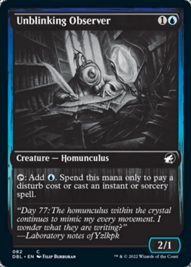 Unblinking Observer [DBL] (F)